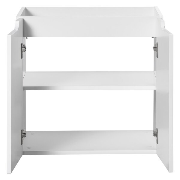 Skrinka pod umývadlo NOVA White 82-60-2D | 60 cm s dvierkami