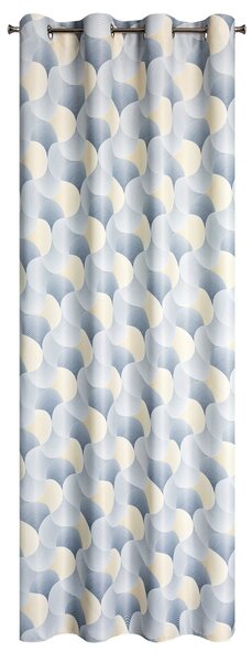 ZATEMŇOVACÍ ZÁVES NA KRÚŽKOCH ASETA 140X250 CM VZOROVANÁ