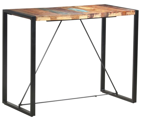 Barový stolík 140x70x110 cm masívne recyklované drevo