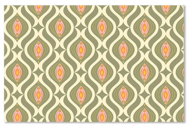 Sablio Prestieranie Retro ornament: 40x30cm