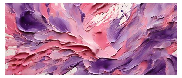 Obraz - Romantická abstrakcia (120x50 cm)