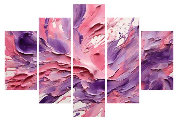 Obraz - Romantická abstrakcia (150x105 cm)