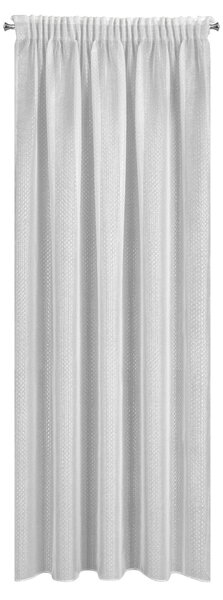 ZÁCLONA NA PÁSKE LOARA 140X270 CM BIELA