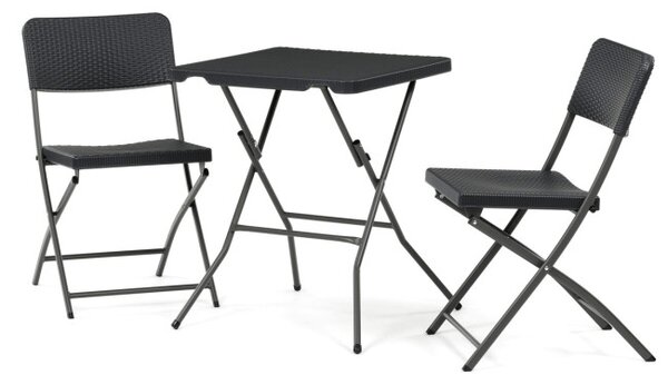 Set záhradného nábytku sivý AZS-L2161 GREY