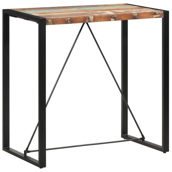 Barový stolík 110x60x110 cm masívne recyklované drevo