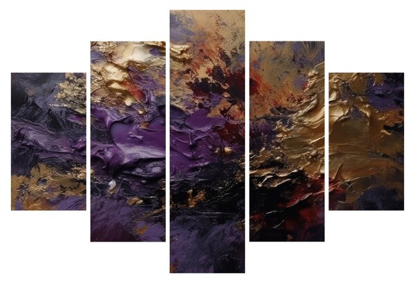Obraz - Textúrovaná abstrakcia (150x105 cm)