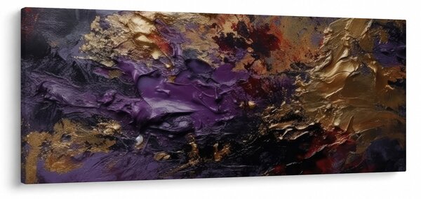 Obraz - Textúrovaná abstrakcia (120x50 cm)