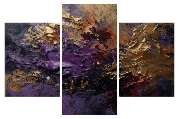 Obraz - Textúrovaná abstrakcia (90x60 cm)