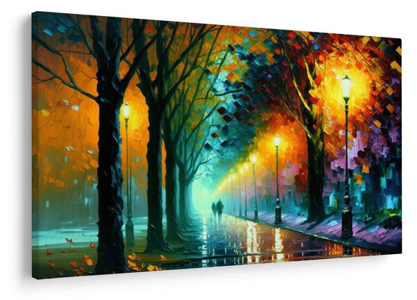 Obraz - Nočná prechádzka (90x60 cm)
