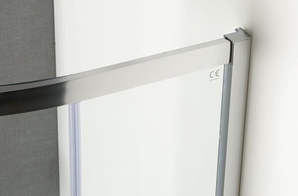 Gelco Gelco, AKCE štvrťkruhová sprchová zástena 900x900x1900mm, číre sklo, AG4290