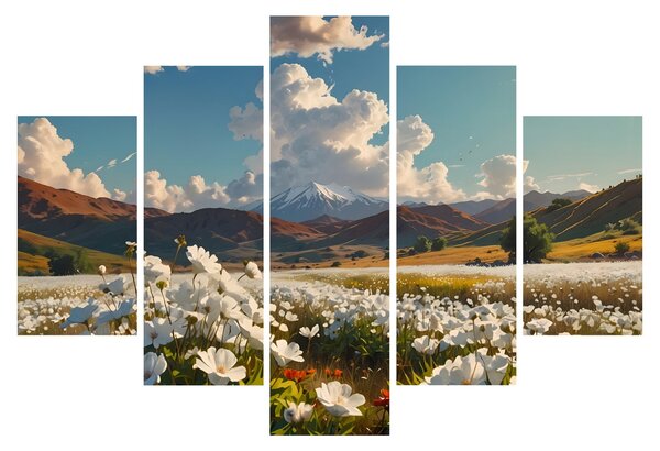 Obraz - Pokojná krajina (150x105 cm)