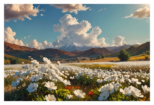 Obraz - Pokojná krajina (90x60 cm)
