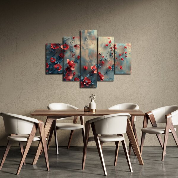 Obraz - Vlčie maky (150x105 cm)