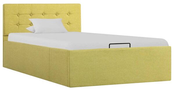 Hydraulický posteľný rám+úložný priestor, látka 90x200 cm