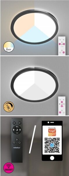 Rabalux 7774-LED Stmievateľné vonkajšie svietidlo LED/15W/230V Wi-Fi Tuya IP44 + DO