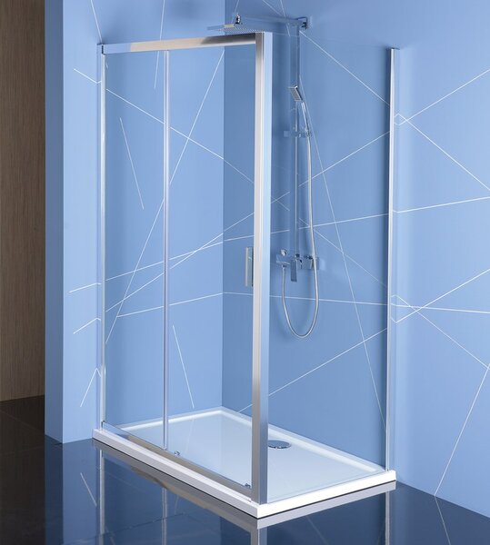 Polysan EASY LINE obdĺžnikový sprchovací kút 1400x1000mm, číre sklo L/P varianta