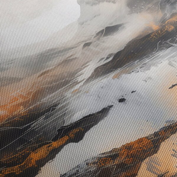 Obraz - Maľba horskej krajiny (120x50 cm)