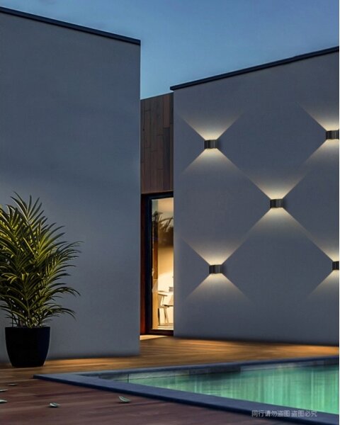 Brilagi - LED Solárne nástenné svietidlo SOLAR CUBE LED/2W/3,2V 1300 mAh IP54