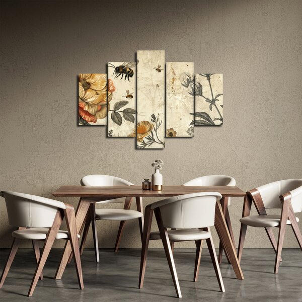 Obraz - Včelia lúka (150x105 cm)