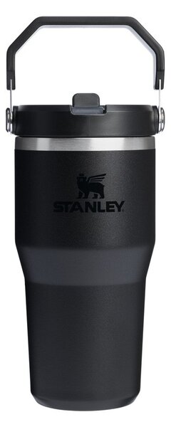 Čierna termoska z nehrdzavejúcej ocele 600 ml IceFlow™ Flip Straw 2.0 Tumbler Black – Stanley