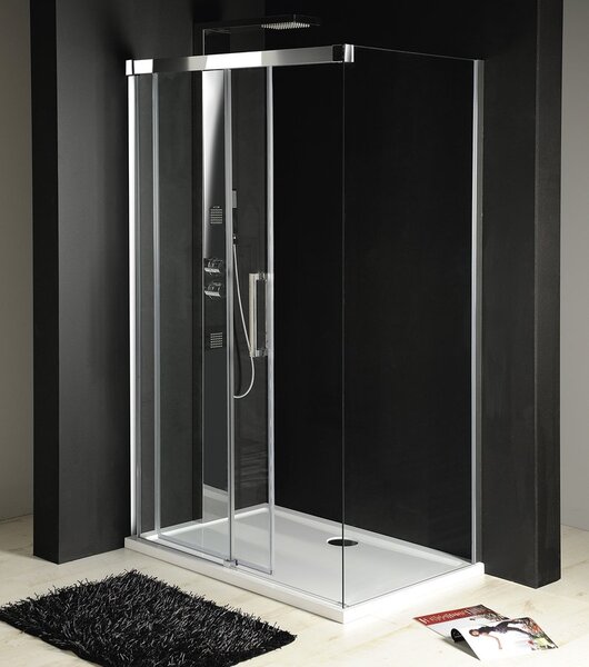Gelco Gelco, Fondura obdĺžniková sprchová zástena 1100x1000mm L/P varianta, GF5011GF5001