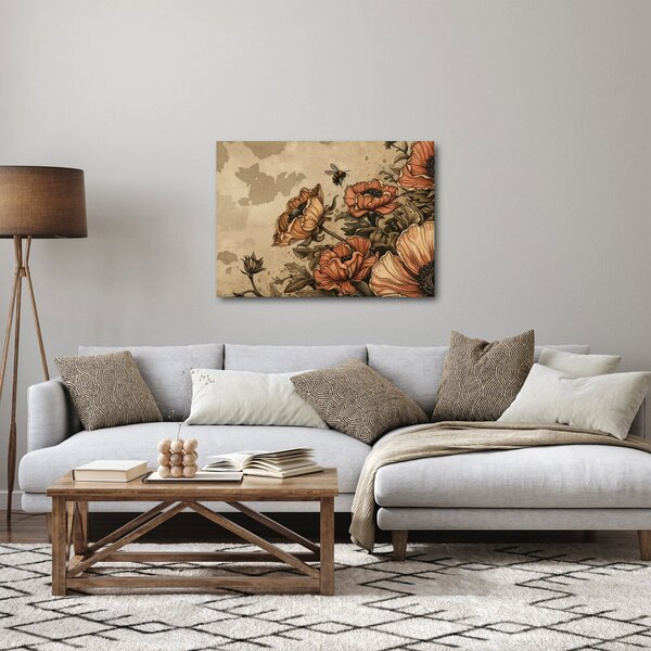 Obraz - Včelia lúka II. (70x50 cm)