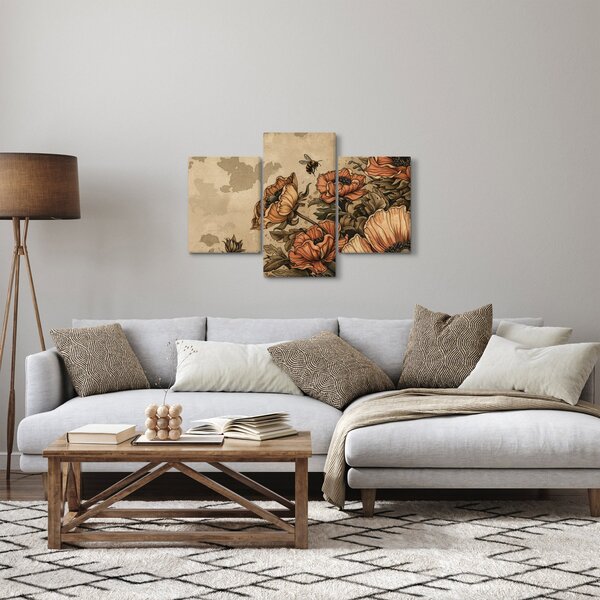 Obraz - Včelia lúka II. (90x60 cm)