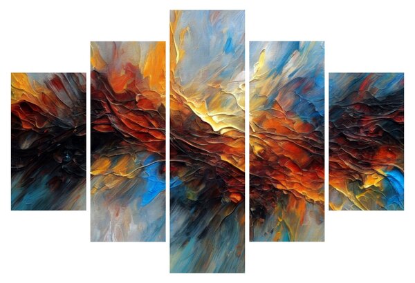 Obraz - Farebná textúra (150x105 cm)