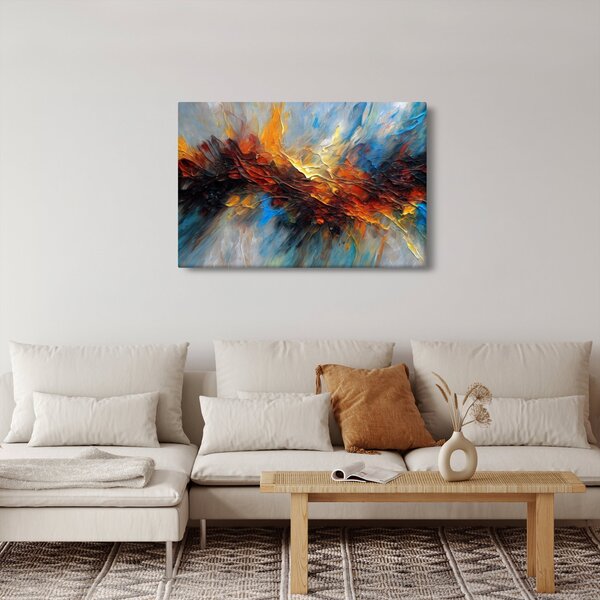Obraz - Farebná textúra (90x60 cm)