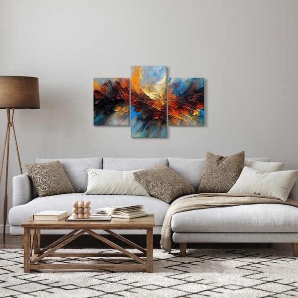 Obraz - Farebná textúra (90x60 cm)