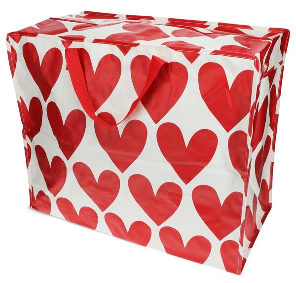Úložný box na oblečenie z recyklovaného plastu 58x28x48 cm Hearts – Rex London