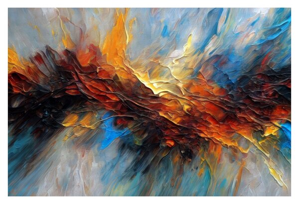 Obraz - Farebná textúra (90x60 cm)