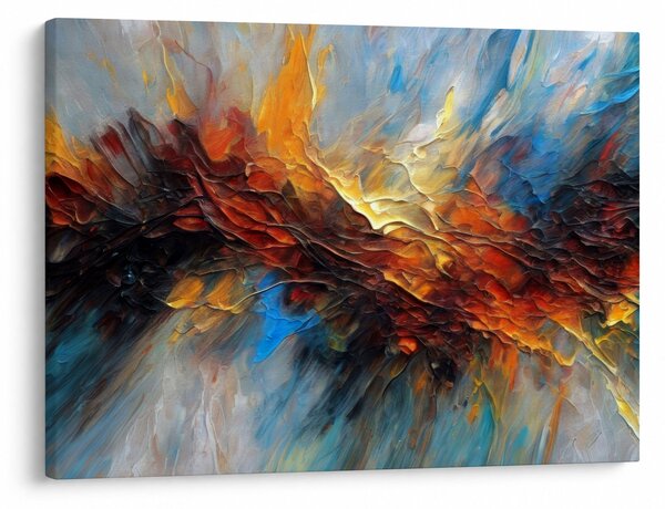 Obraz - Farebná textúra (70x50 cm)