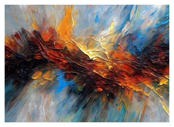 Obraz - Farebná textúra (70x50 cm)