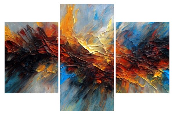Obraz - Farebná textúra (90x60 cm)