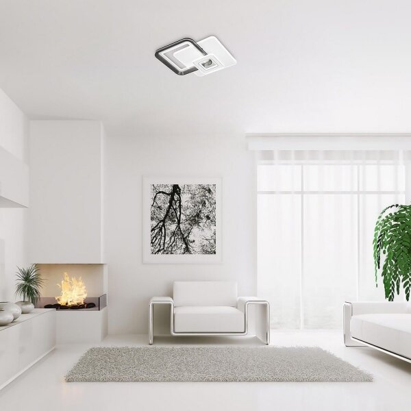Rabalux 2937 - stmievateľný LED luster LED/48W/230V 3000K/4000K/6000K + diaľkový ovládač