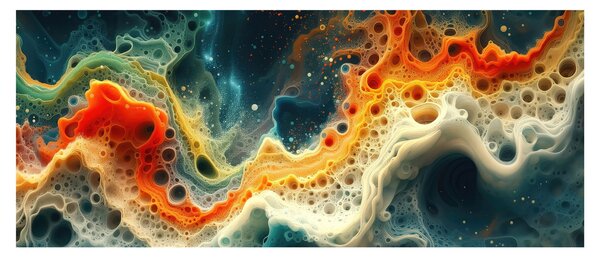 Obraz - Moderné abstrakcie (120x50 cm)