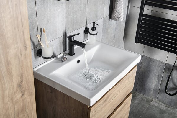 Aqualine Aqualine, SAMBA WC kefa nástenná, mliečne sklo, SB108