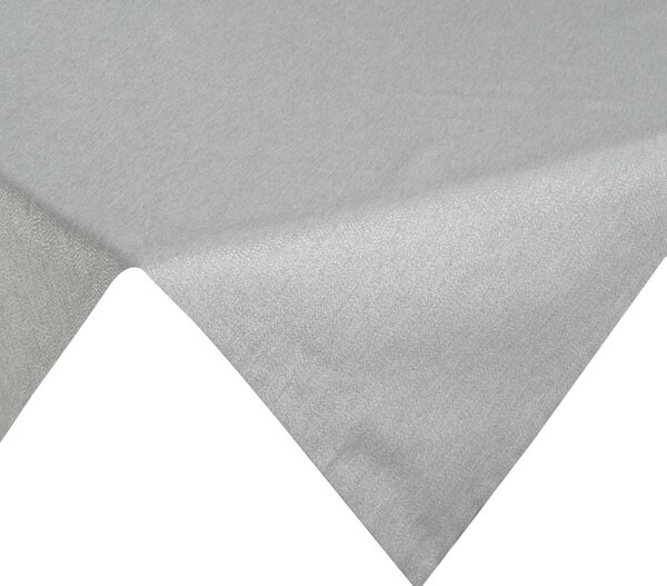 VIANOČNÝ OBRUS FLASH 4 85X85 CM STRIEBORNÝ