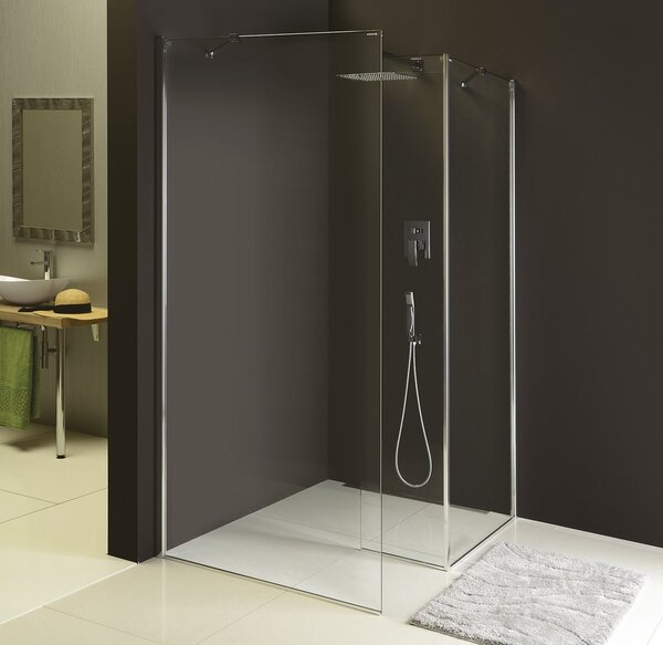Polysan Polysan, MODULAR SHOWER prídavný panel na inštaláciu na stenu modulu 2, 1000 mm, pravý, MS2B-100R