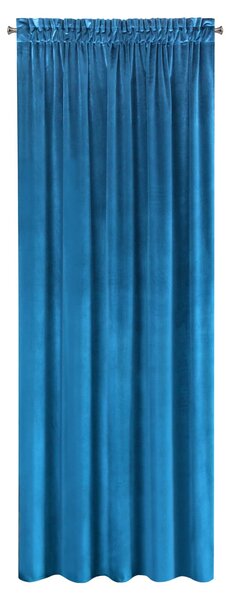 ZATEMŇOVACÍ ZÁVES NA PÁSKE SAMANTA 140X300 CM MODRÁ