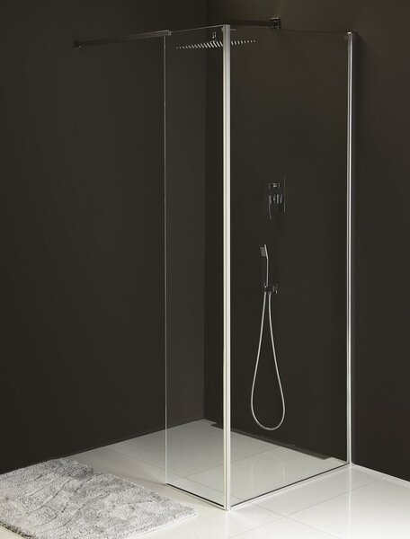 Polysan Polysan, MODULAR SHOWER prídavný panel na inštaláciu na stenu modulu 2, 1000 mm, pravý, MS2B-100R