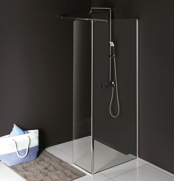 Polysan Polysan, MODULAR SHOWER prídavný panel na inštaláciu na stenu modulu 2, 1000 mm, pravý, MS2B-100R