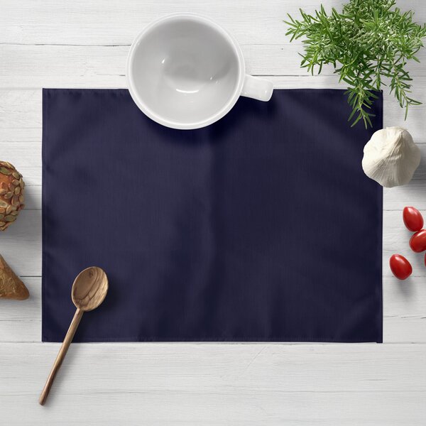 Biante Dekoračné prestieranie na stôl Rongo RG-079 Námornícka modrá 30x40 cm