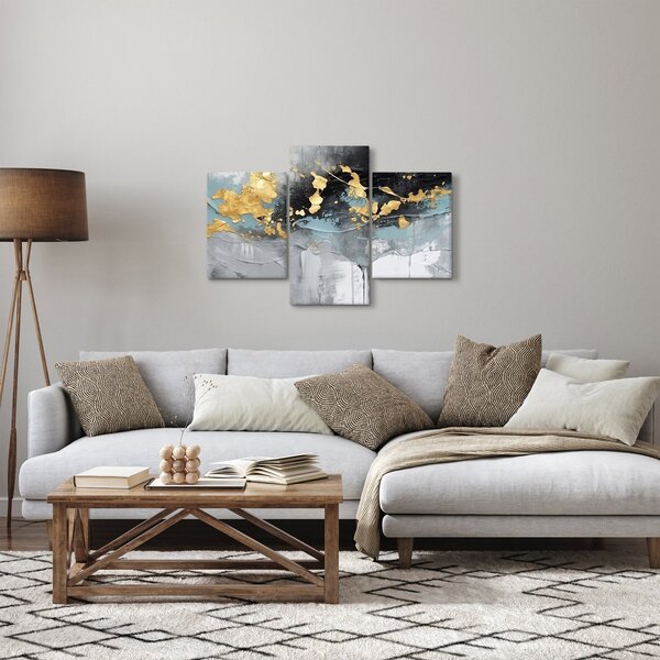 Obraz - Abstrakcia (90x60 cm)