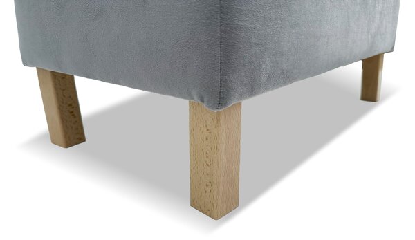 Taburet LUMI 60x28 s úložným priestorom - béžový - ITAKA 05