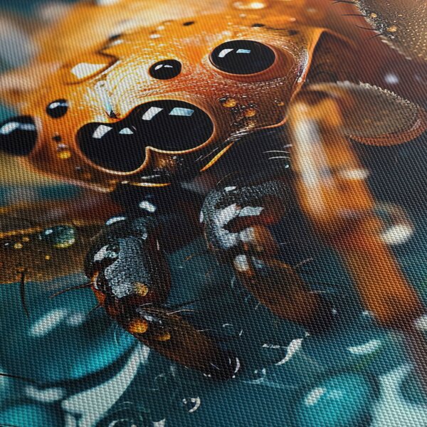 Obraz - Detail pavúka (90x60 cm)