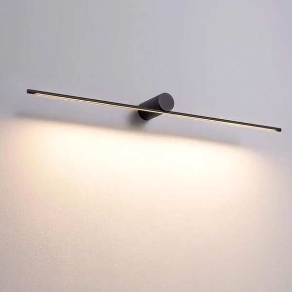 Toolight Toolight, LED nástenné svietidlo 80cm 13W 4000K APP1343-W, čierna, OSW-02433