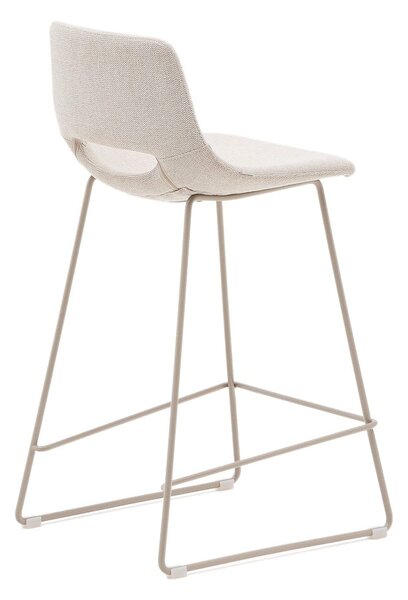 Béžová barová stolička (výška sedadla 65 cm) Zahara – Kave Home