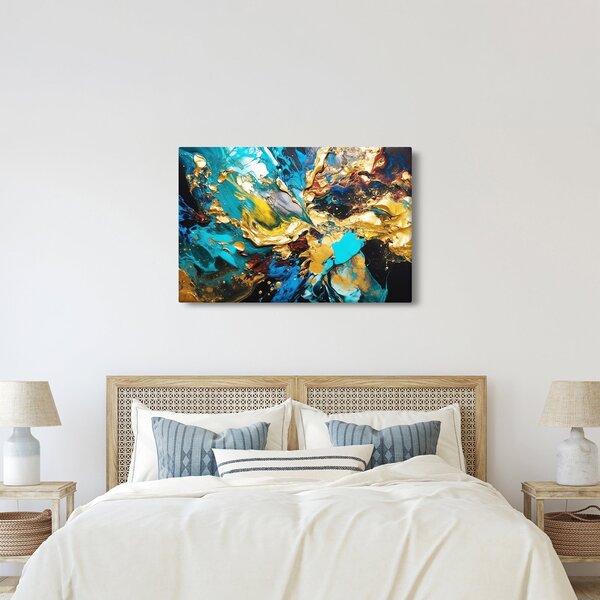 Obraz - Textúrovaná olejomaľba (90x60 cm)